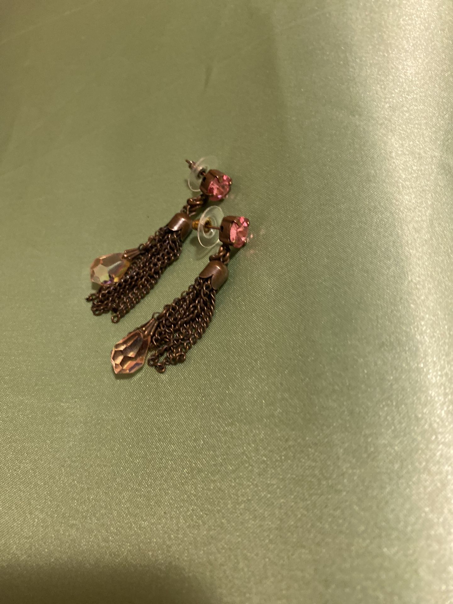 Misc Jewelry - Anklets, Lucky Guitar Pick Necklace, And Earrings