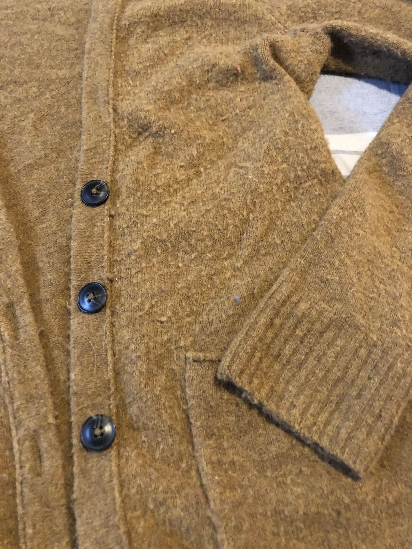 Madewell Merino Wool Blend Cardigan. Fair Condition