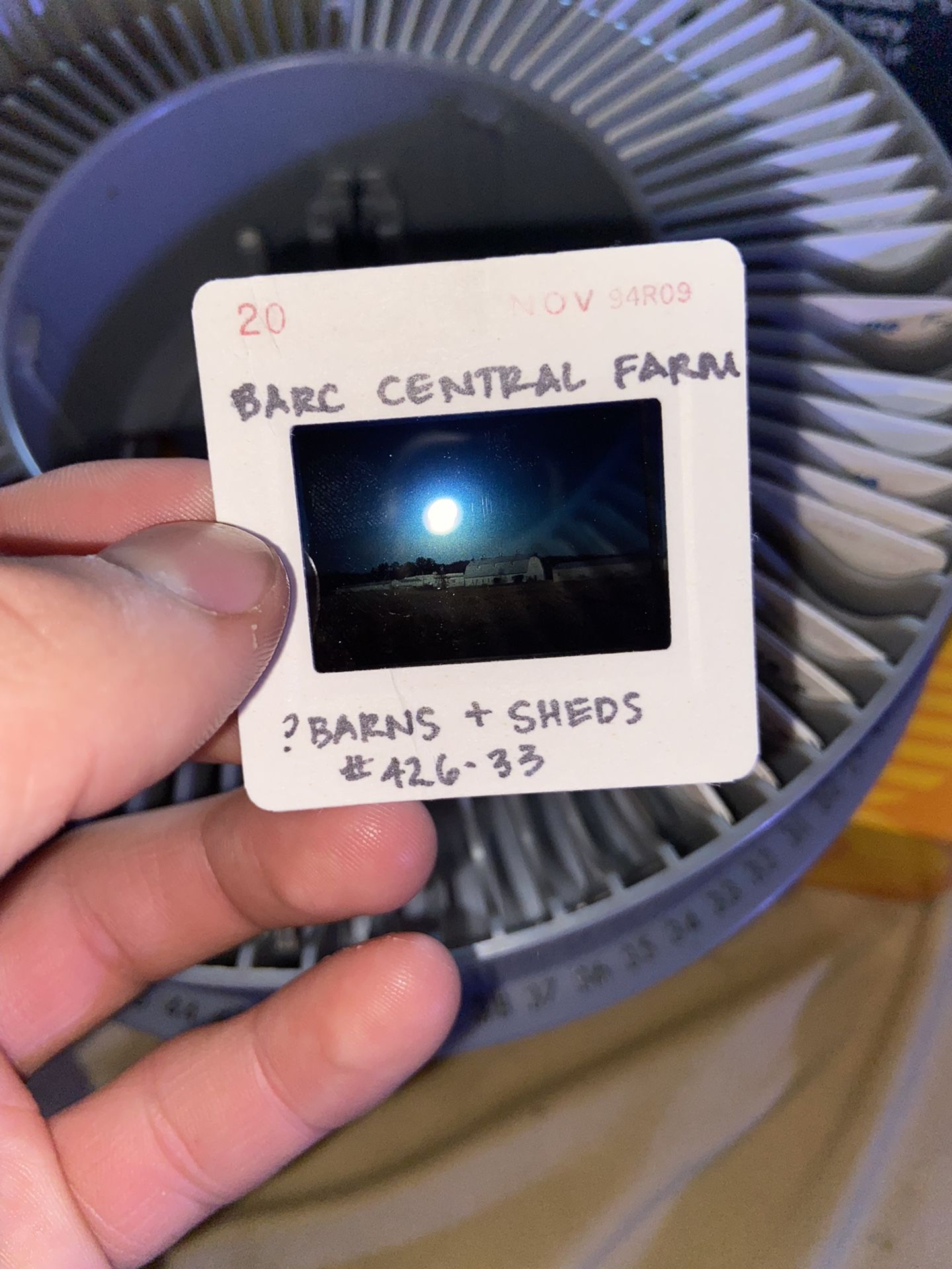 Lot Of Two Kodak Carousel Slide Trays