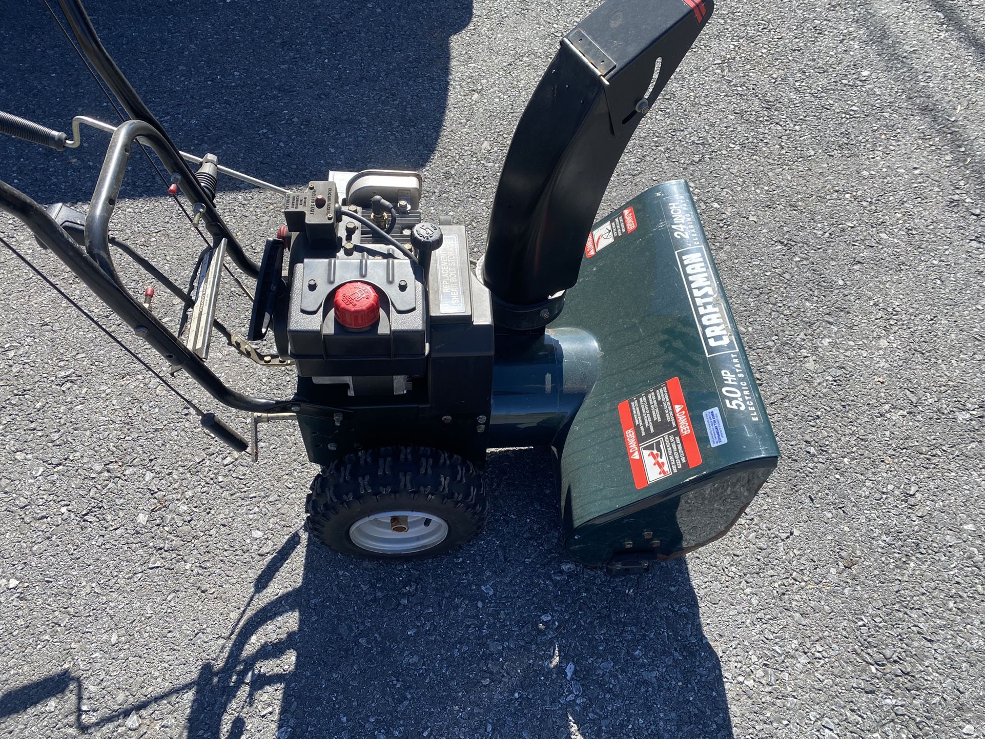 Craftsman 24” Snowblower