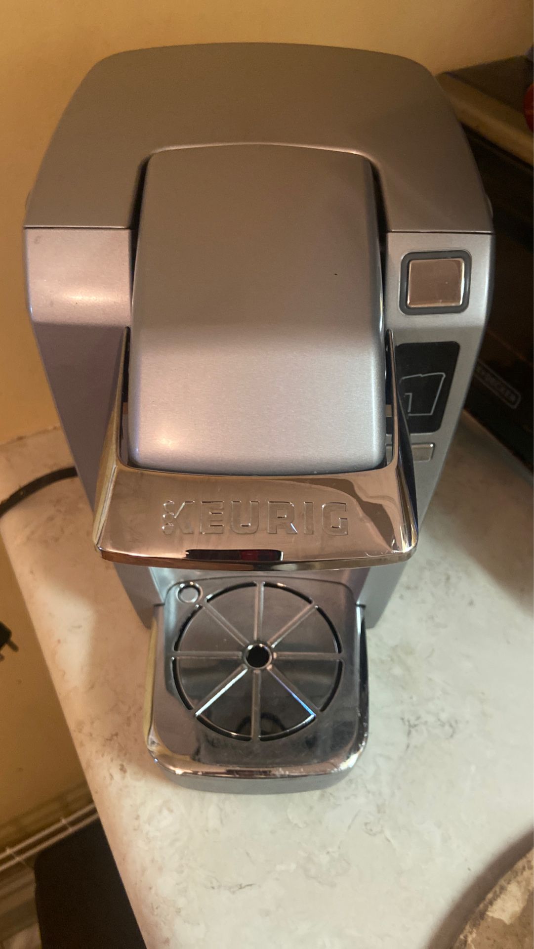 Keurig silver single cup