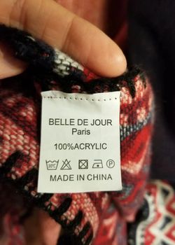 Women's Belle De Jour One Size Knit Poncho Thumbnail