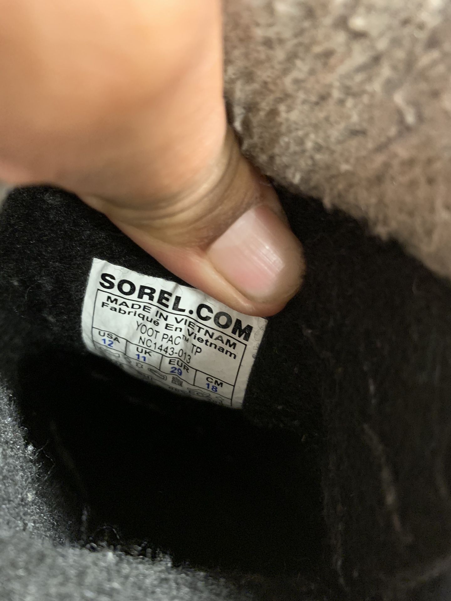 Sorel Boots Unisex 12