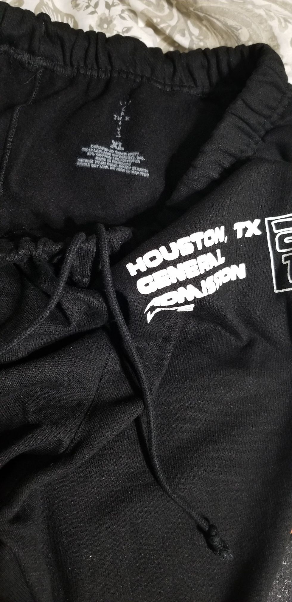 Travis Scott Astroworld festival Champion sweatpants Xl