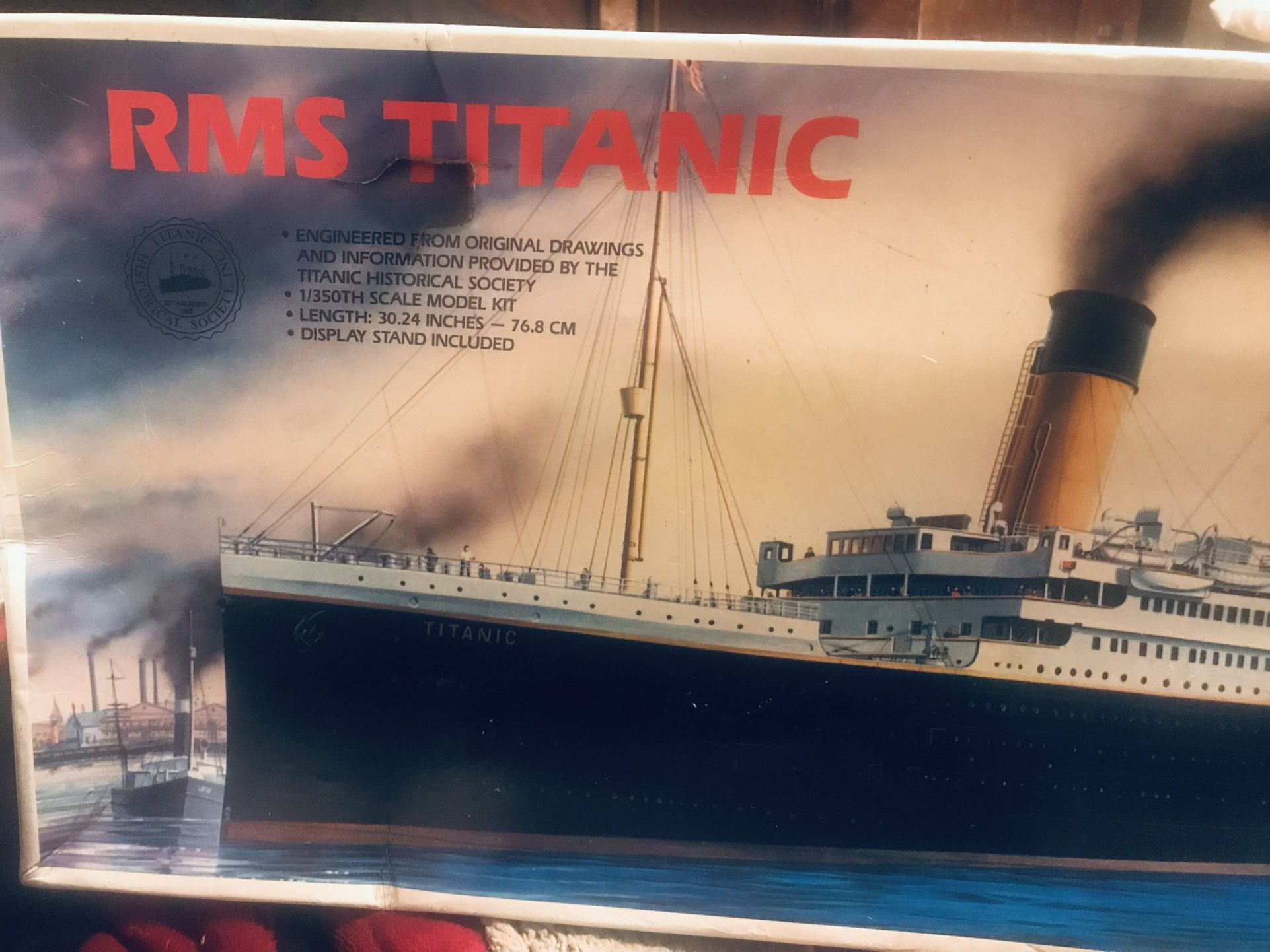 RMS Titanic 1:350 Scale Model