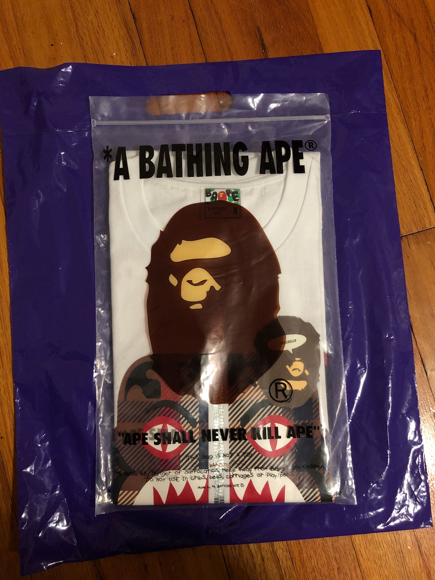 Bape T-shirt sz M