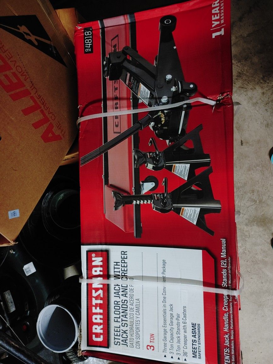 Craftsman Hydraulic Jack Set