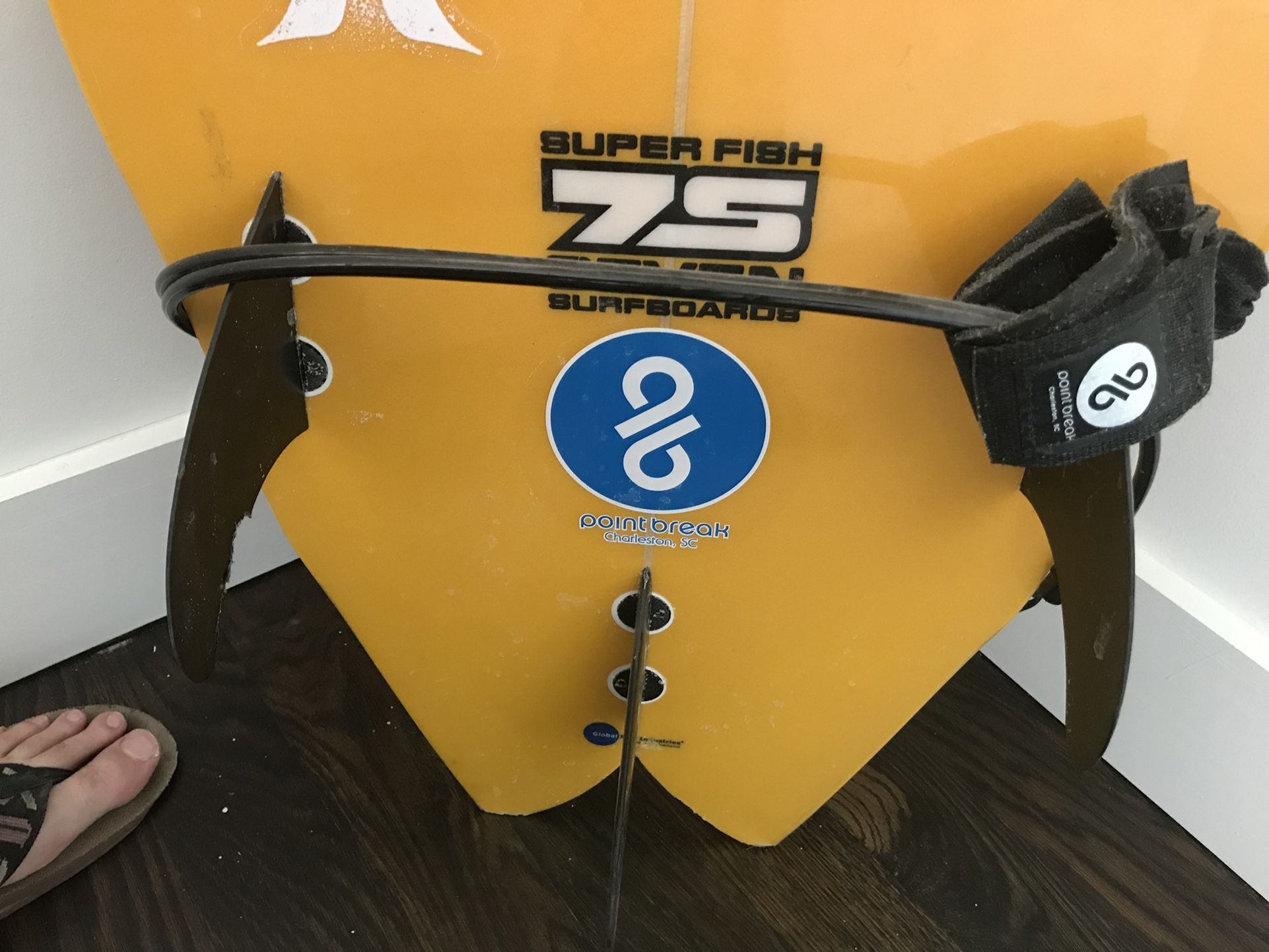 7S Surfboard 6’3 Fishtail