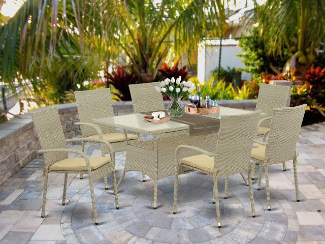 LOKATSE HOME 5-Piece Outdoor Patio Metal Dining Set with Iron Armrest Cushioned Chairs and Steel Round Table with Umbrella Hole, Grey
