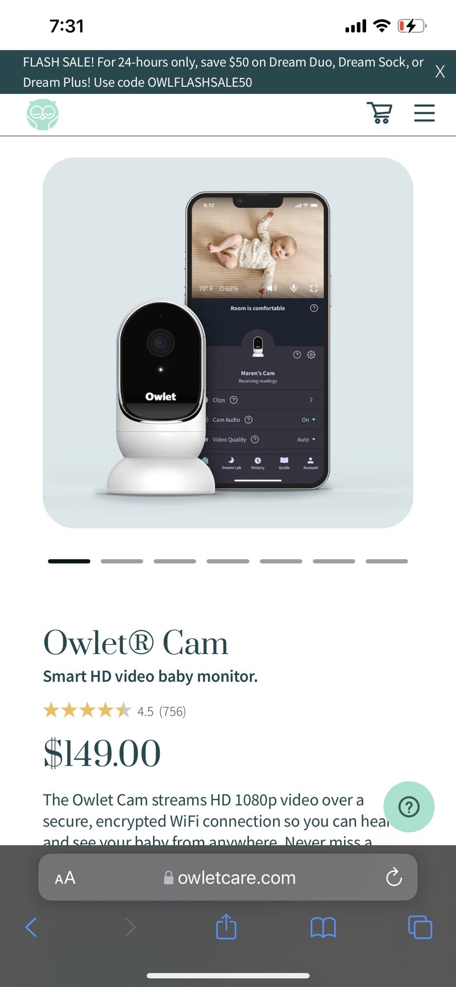 Owlet 3 Camera