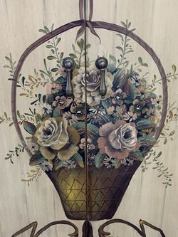 Floral Painted Cabinet Thumbnail