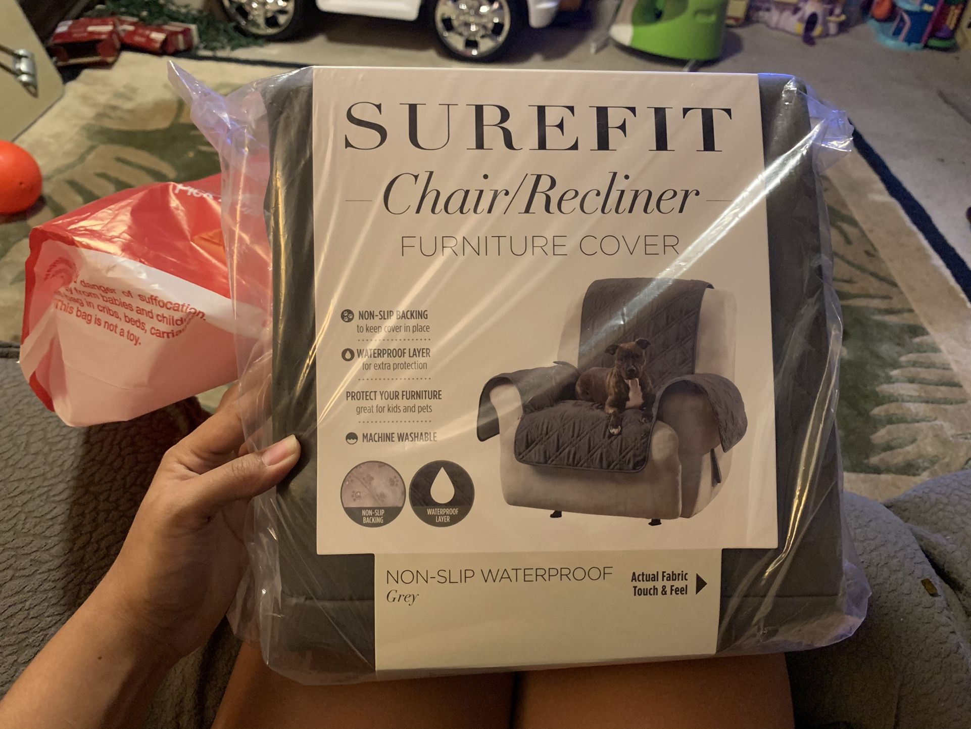SURE FIT CHAIR/RECLINER COVER