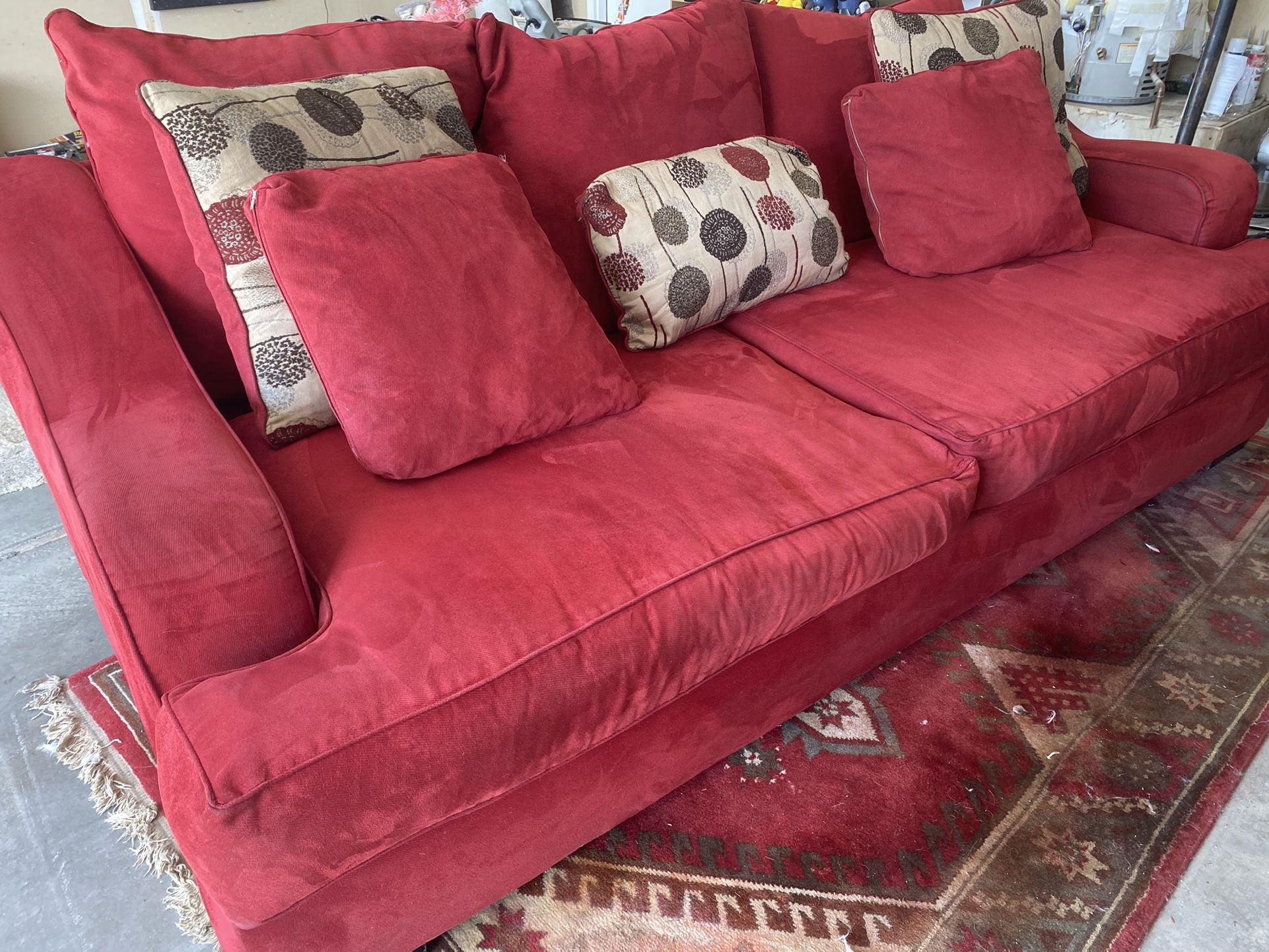 Red Sofa