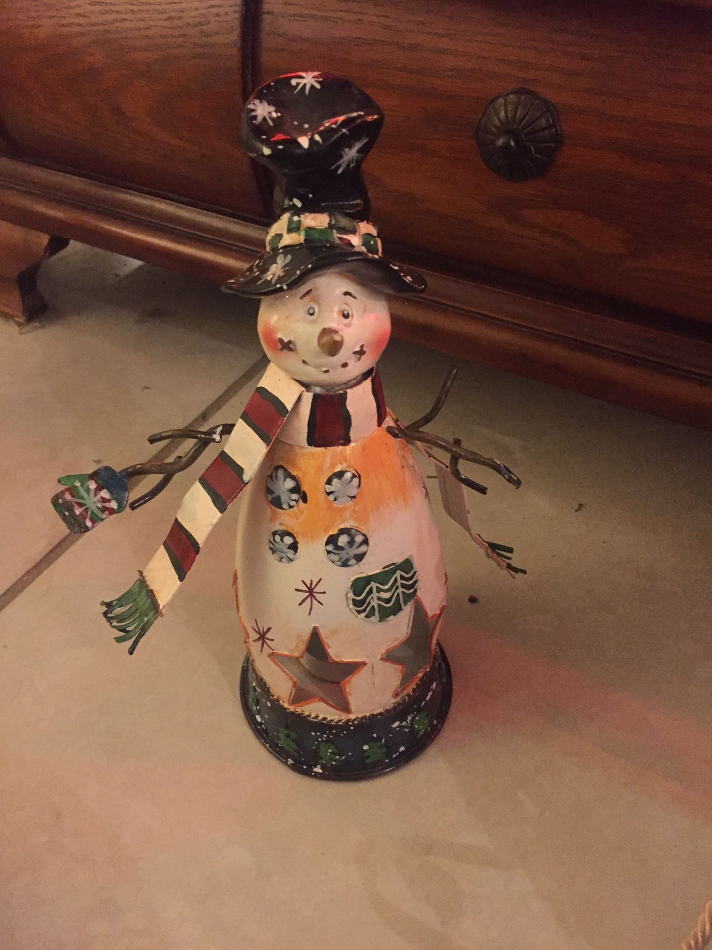 Snowman Christmas decorations. $25 for all!