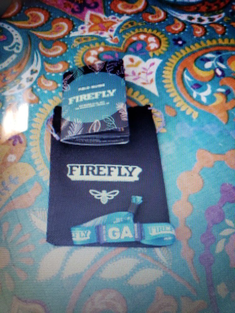 FIREFLY 3 DAY MUSIC FESTIVAL GA WRISTBAND
