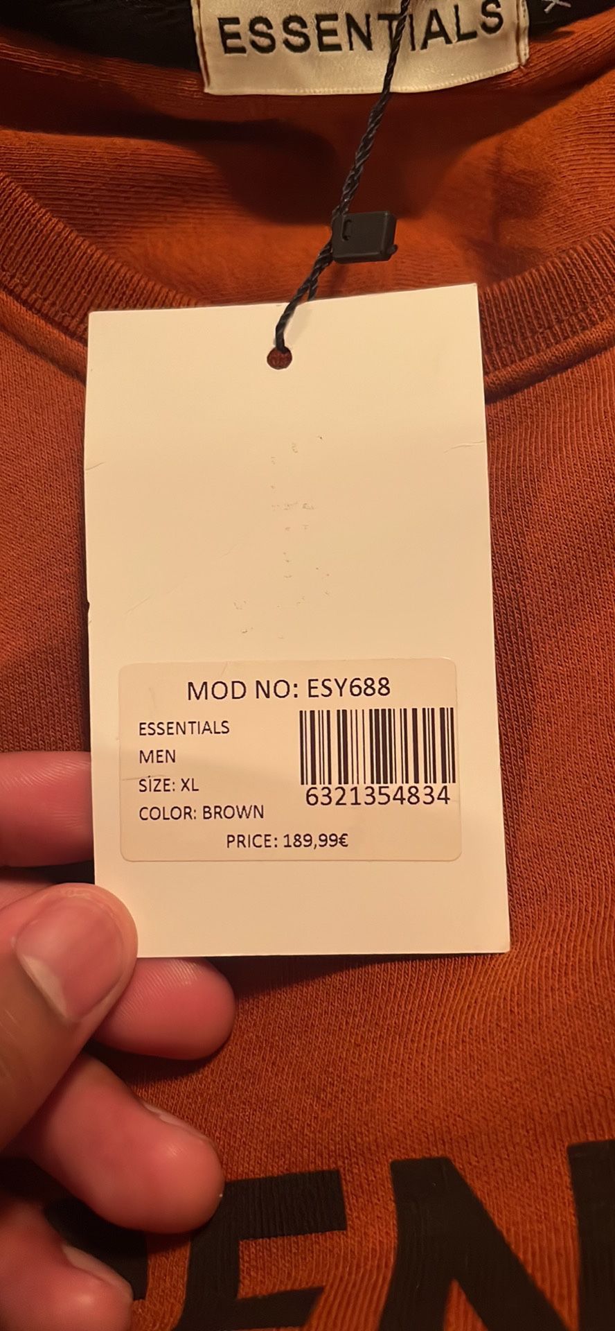 Essentials Fear Of God Sweatshirt