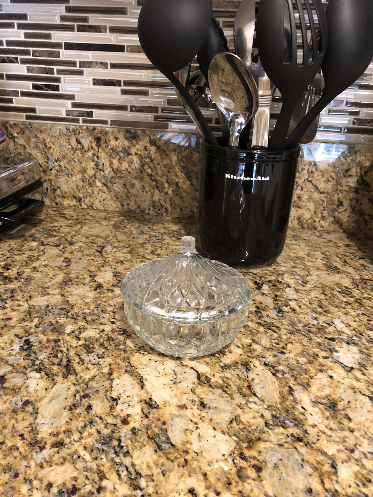 SMALL Glass Bowl