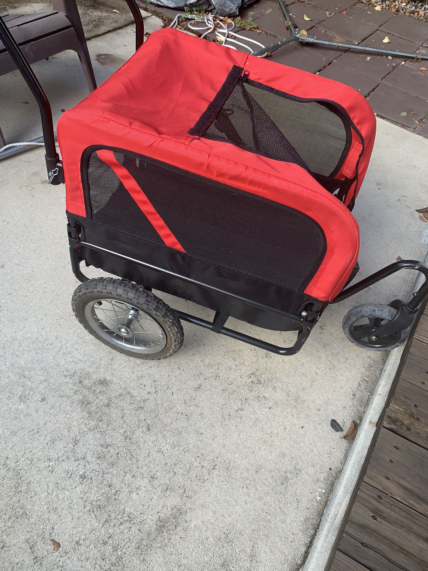 Convertible Stroller/Bike carrier for for children and pets