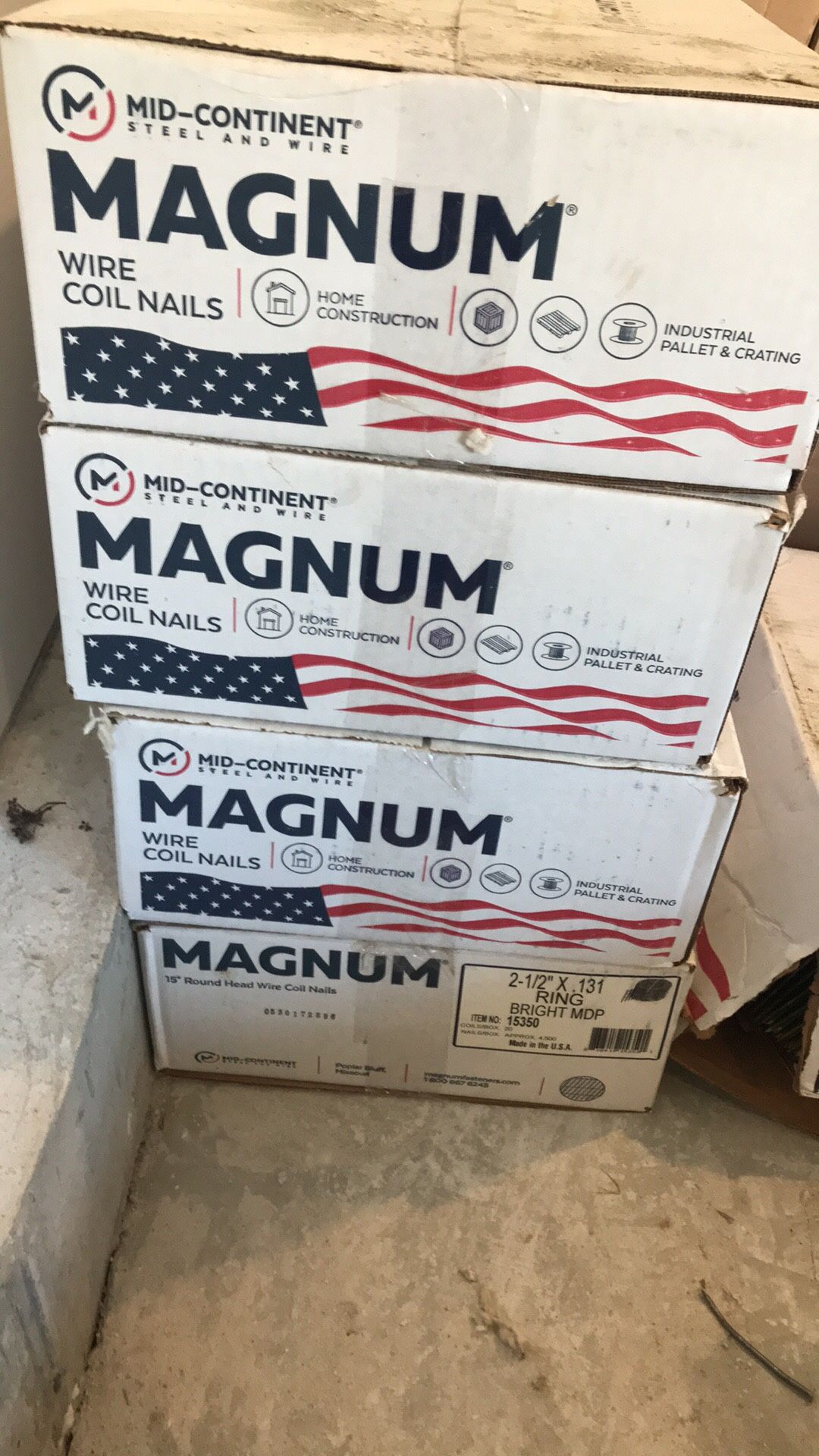 Pallets Of Nails