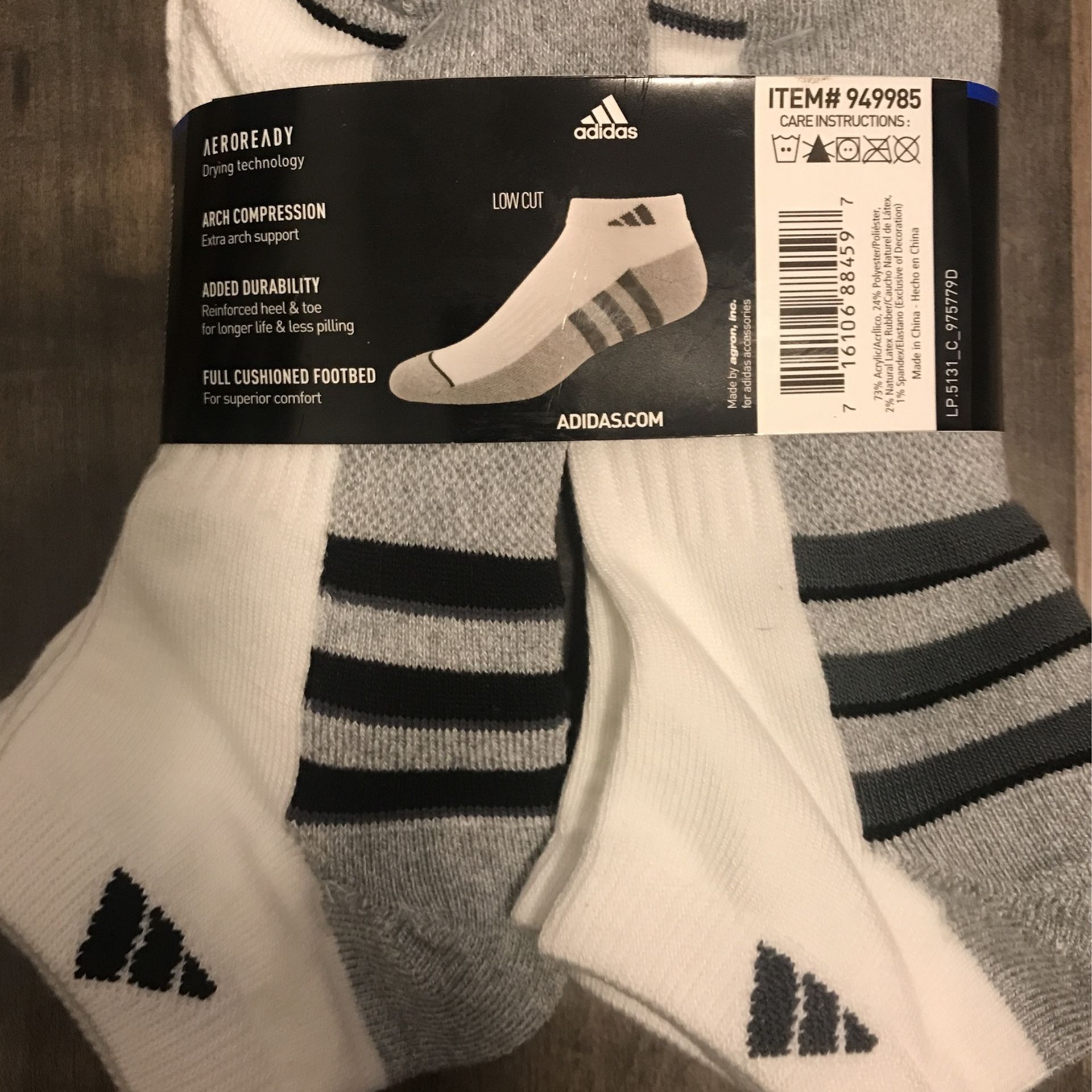 Men Adidas Performance 6 Pair
