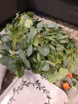 Wedding Decoration: Faux Flower Wedding/Party Decor With Sheer Cloth And Peony Boquet Thumbnail