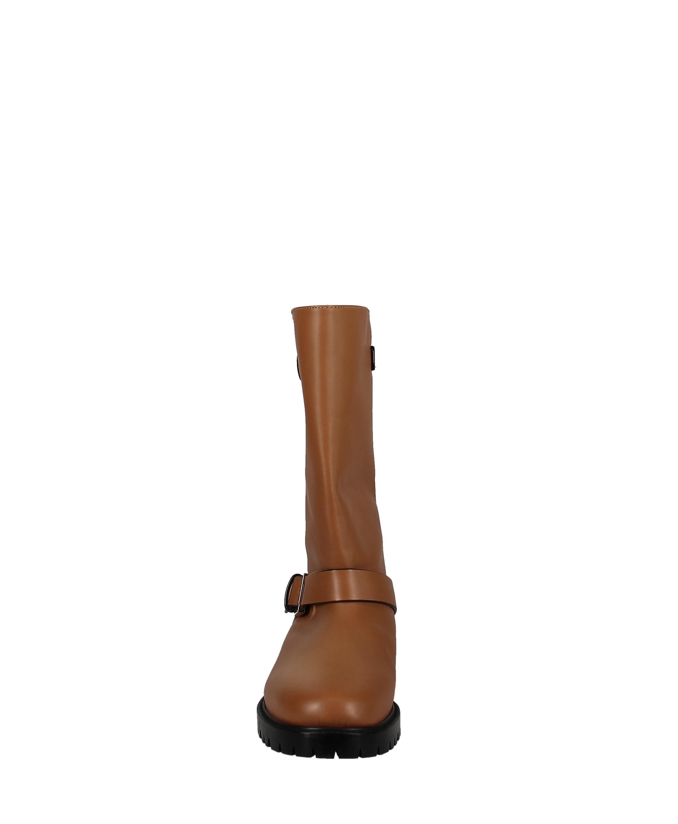 Lafayette 148 | Jordan Moto Leather Boot | Tan | 7 M