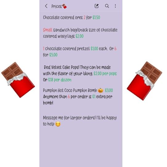 LT SWEET TREATS 🍫
