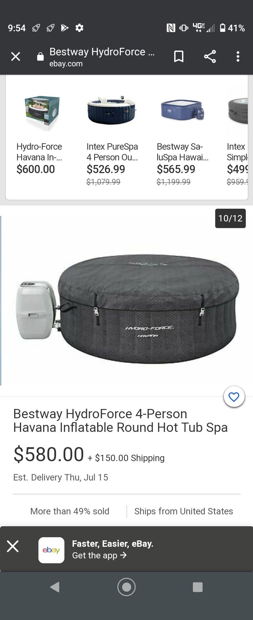 Inflatable Hot Tub