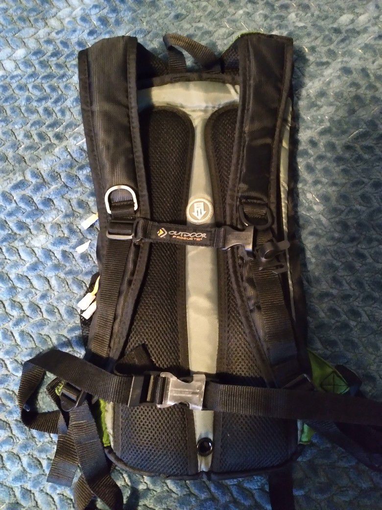 Compact Hiking Backpack (Pouch For Camelbak) Many Pockets!