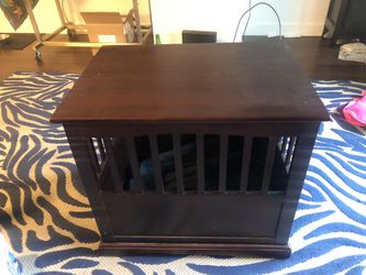 Wooden Dog Crate Thumbnail