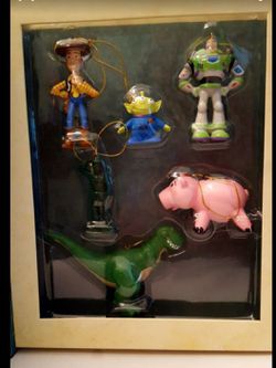 Walt Disney World Toy Story Storybook ornament set Thumbnail