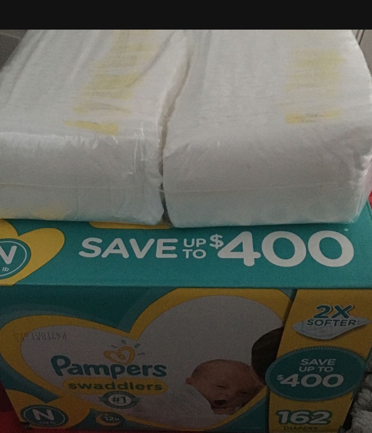 Pampers Swaddles Newborn 54 Diapers