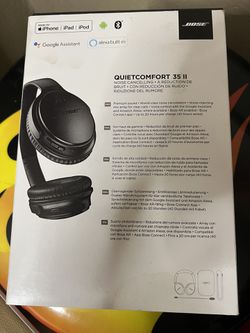 Bose Quiet Comfort 35 II Noise Cancelling Over The Ear Headphones  Thumbnail