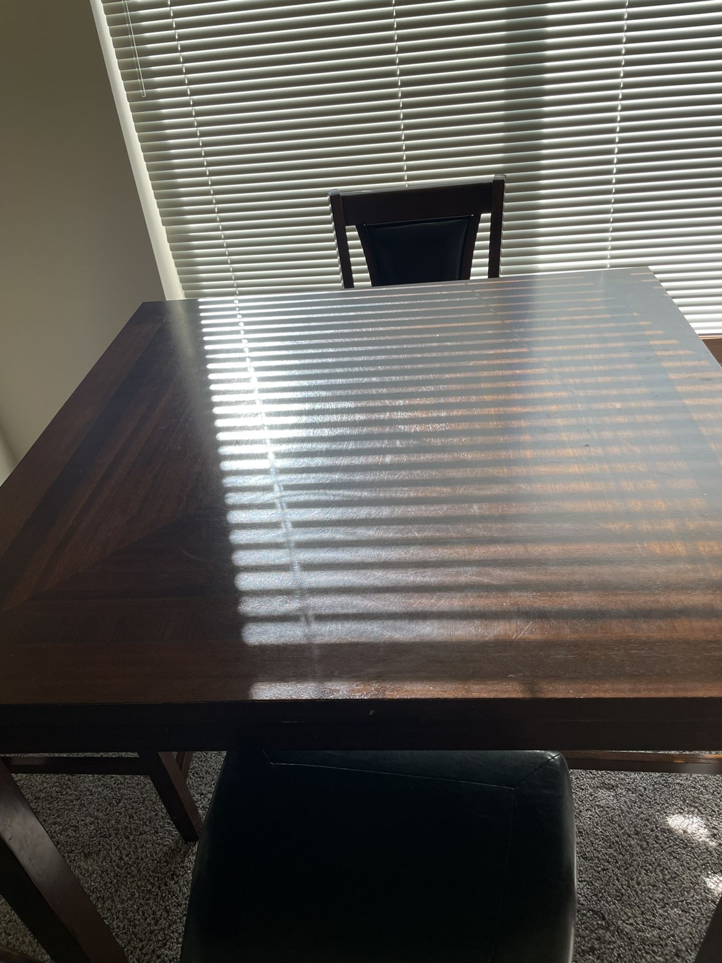 Dinner table, Seats 4, Dark Brown, H36/L42,W42