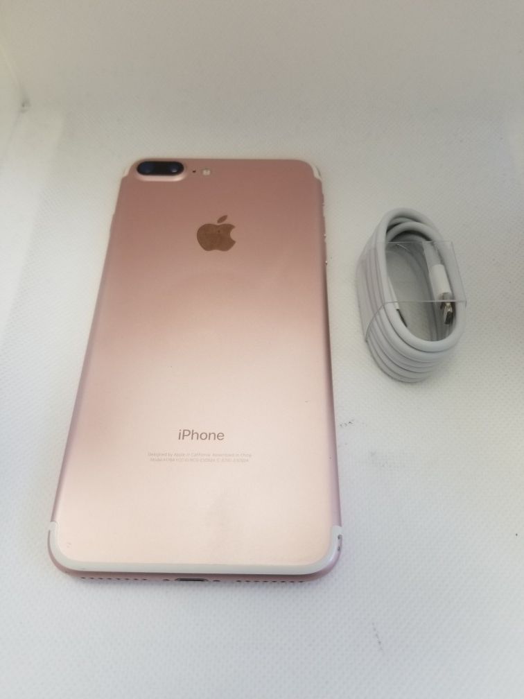 IPHONE 7PLUS...128GB. UNLOCK FOR ANY SIM