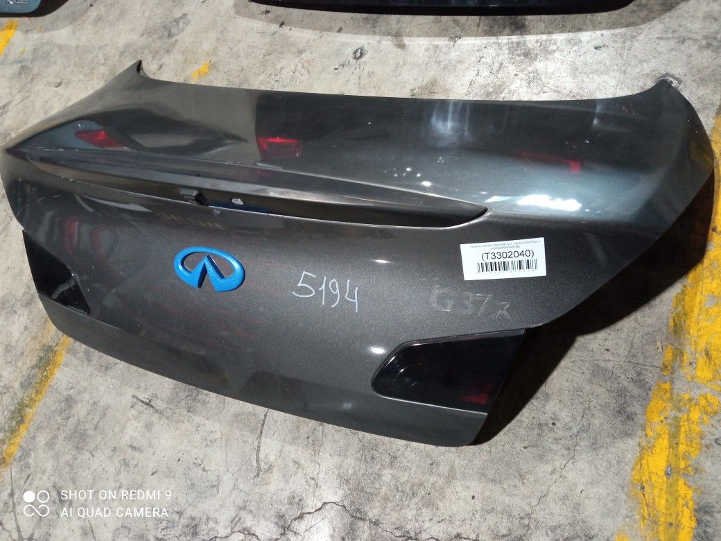 Trunk Lid For 2010 Infiniti G37 Stock 75194