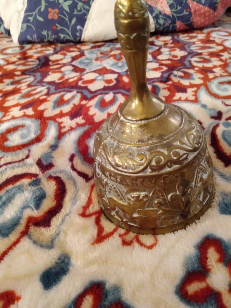 Heavy Brass Egyptian Bell