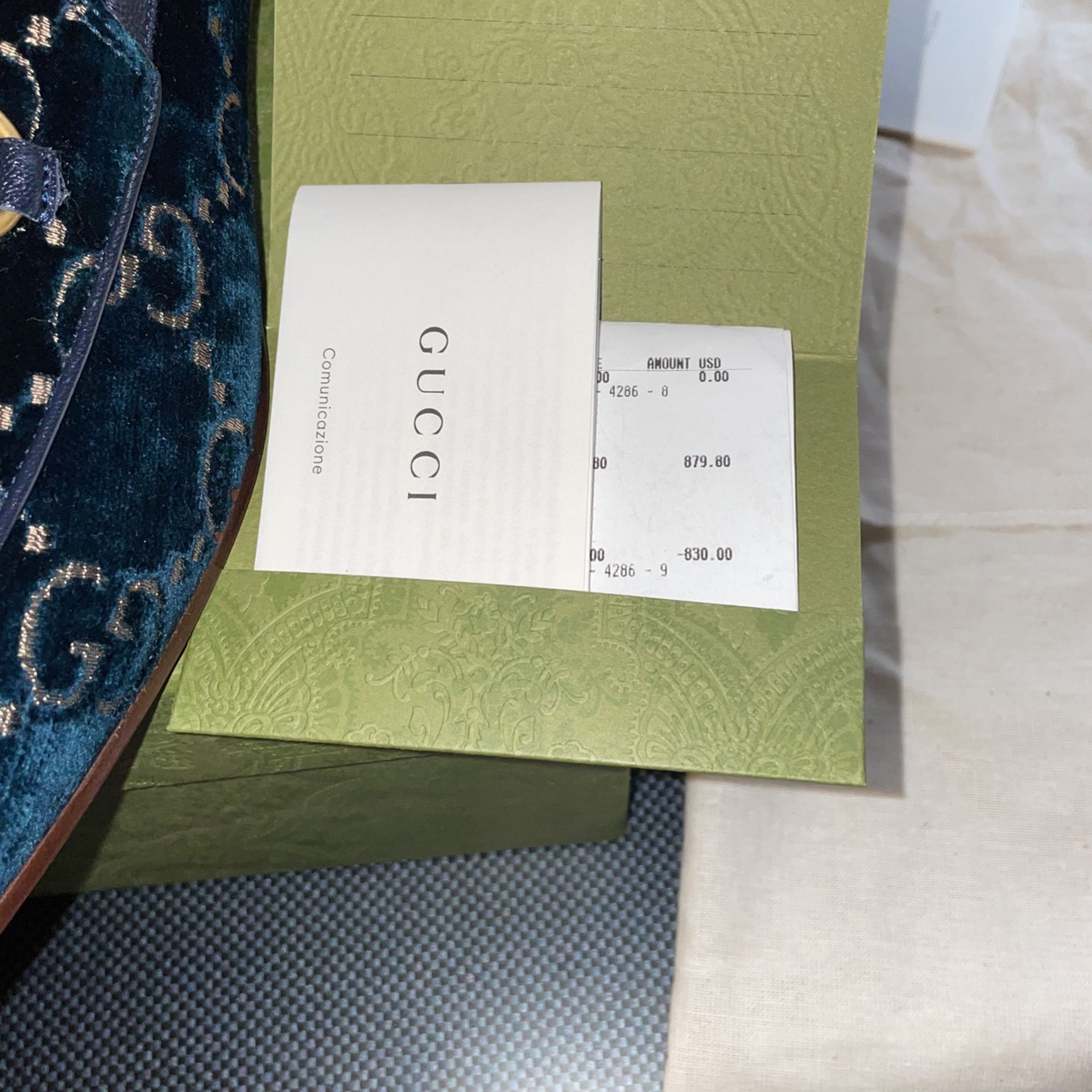 Gucci Men Shoe Size 8 Brand New