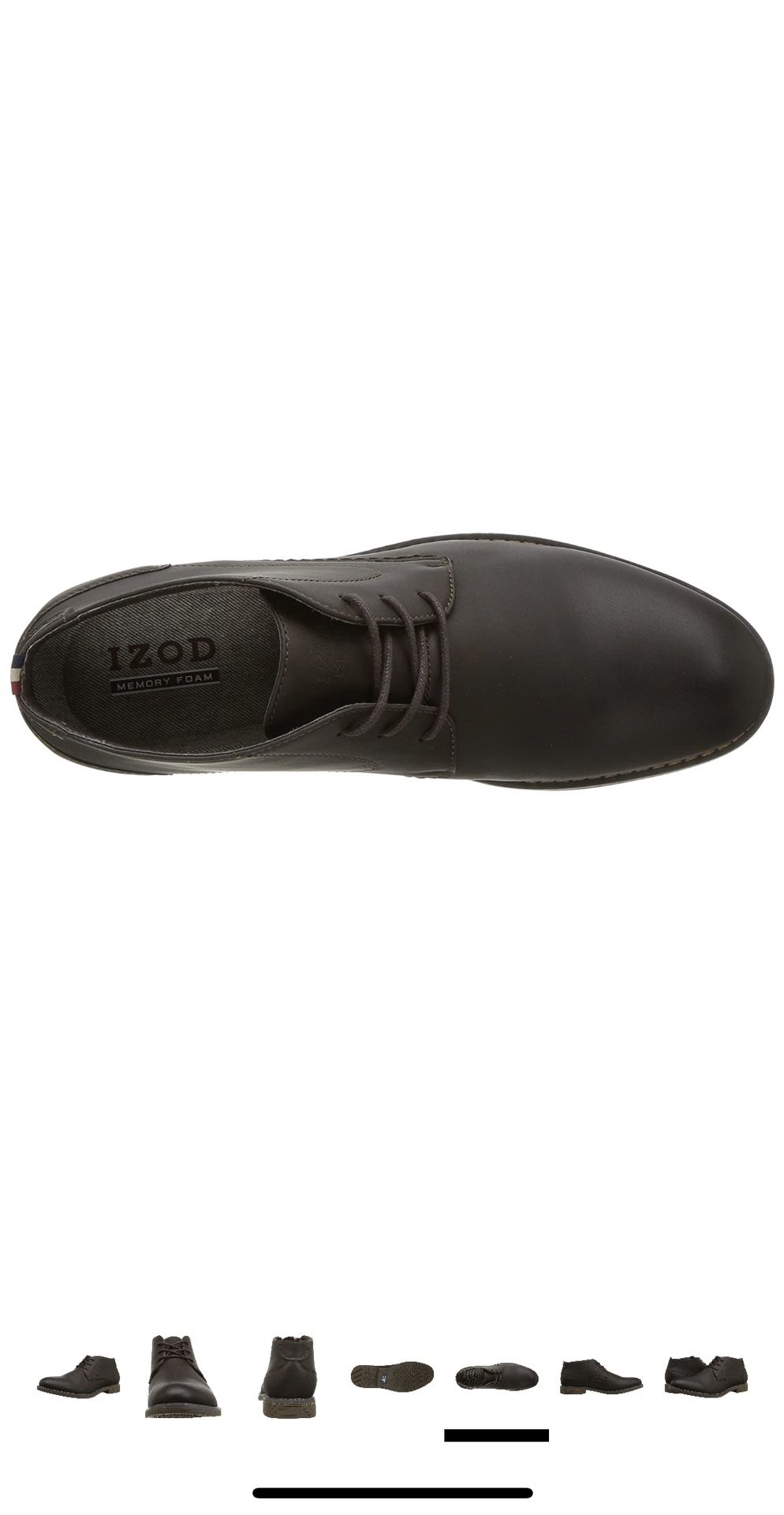 IZOD Men's Inwood Gaucho Chukka Faux Leather Boots NEW