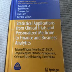 Hardcover Status Al Applications From Clinical Trials And Personalized Medicine To Finance And Business Analytics  Thumbnail