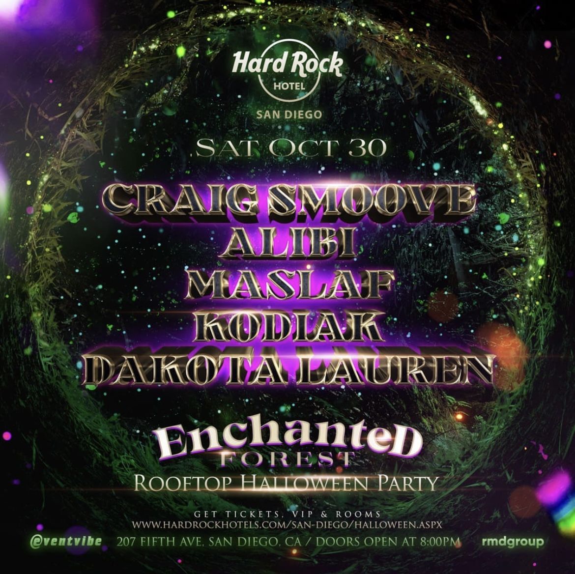 Hard rock Hotel Halloween Party Tickets