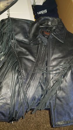 Milwaukee leather chaps and jacket Thumbnail