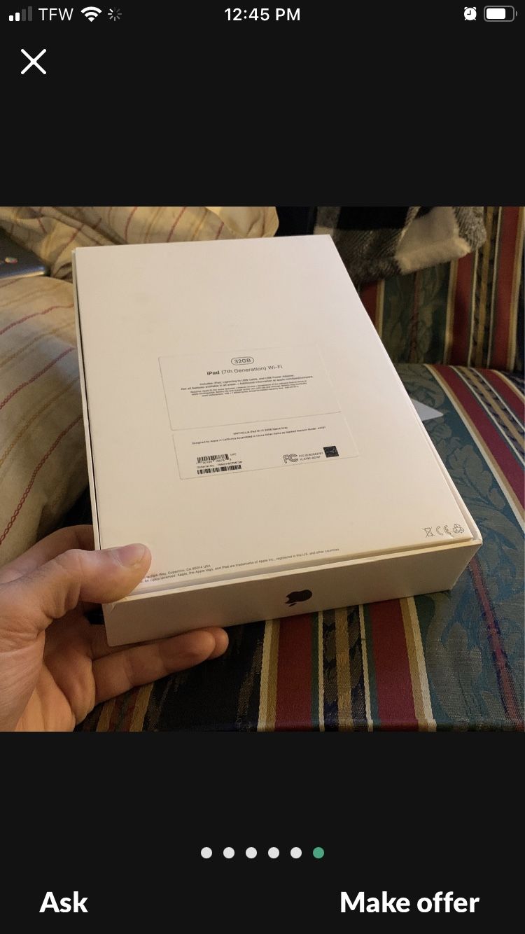iPad seventh generation