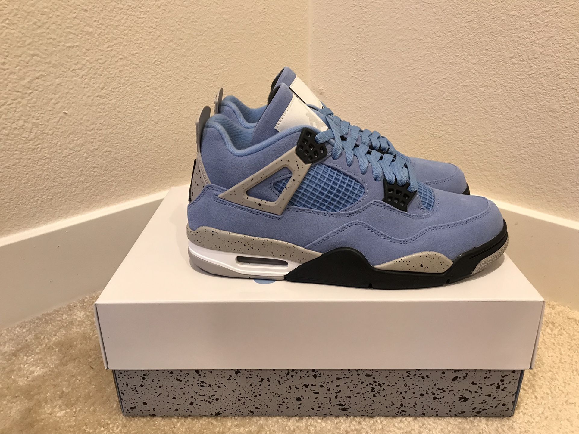 University Blue Jordan 4 Size 7.5 Men’s for Sale in Lake View Terrace ...