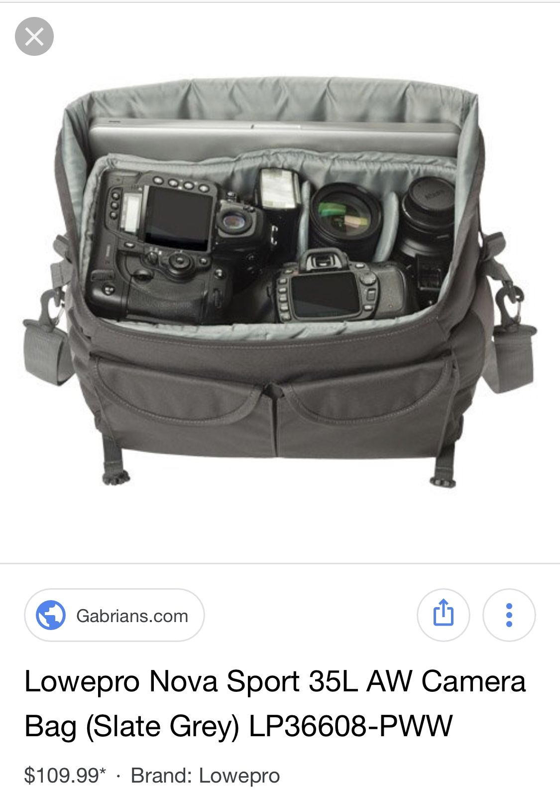 80％以上節約 カメラバッグ Lowepro Nova Sport 35L AW mixprint.com.br