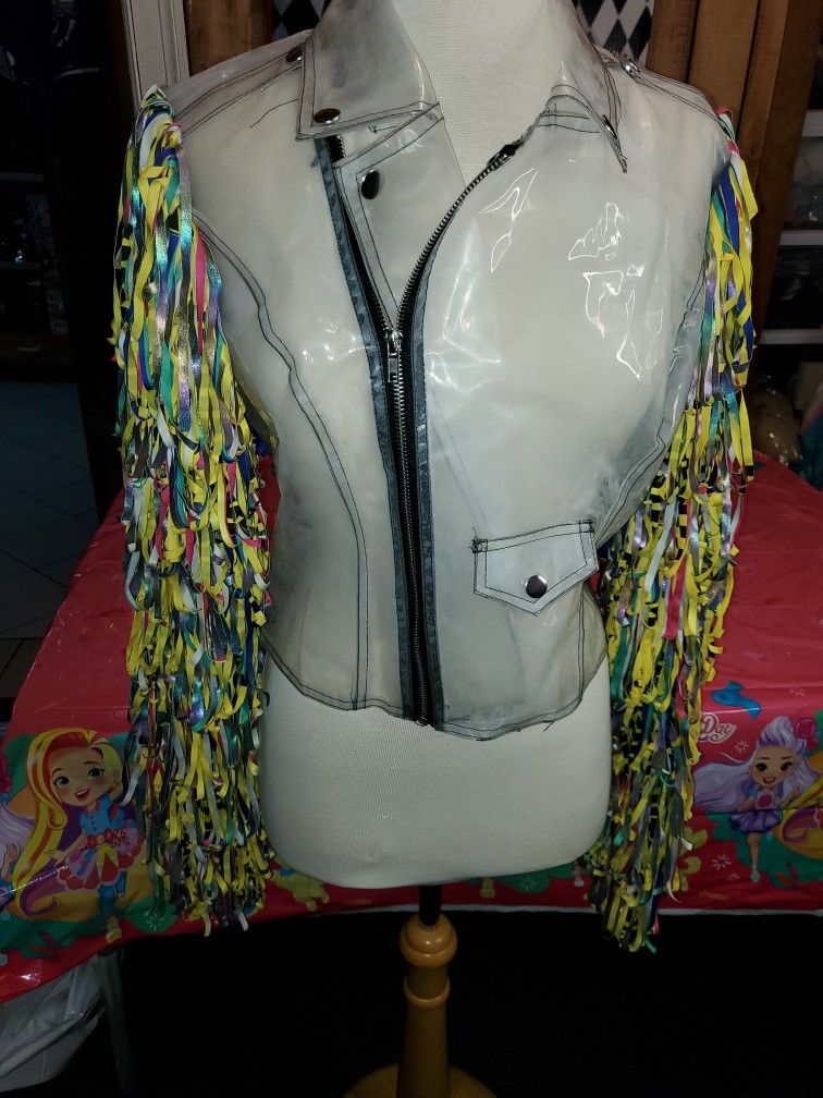 Birds Of Prey Harley Quinn Jacket Juniors Sz Large