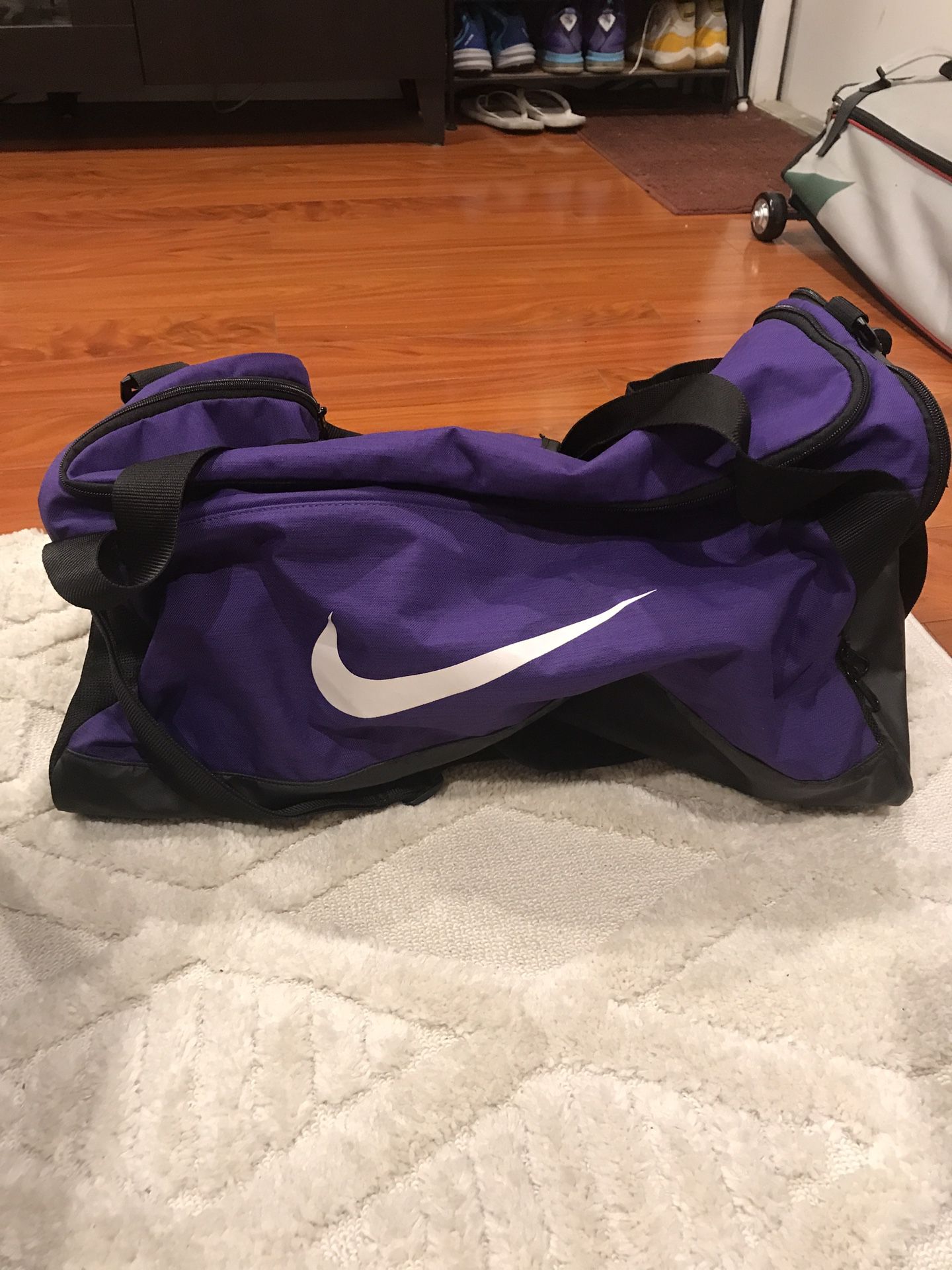 Purple Nike Duffle Bag
