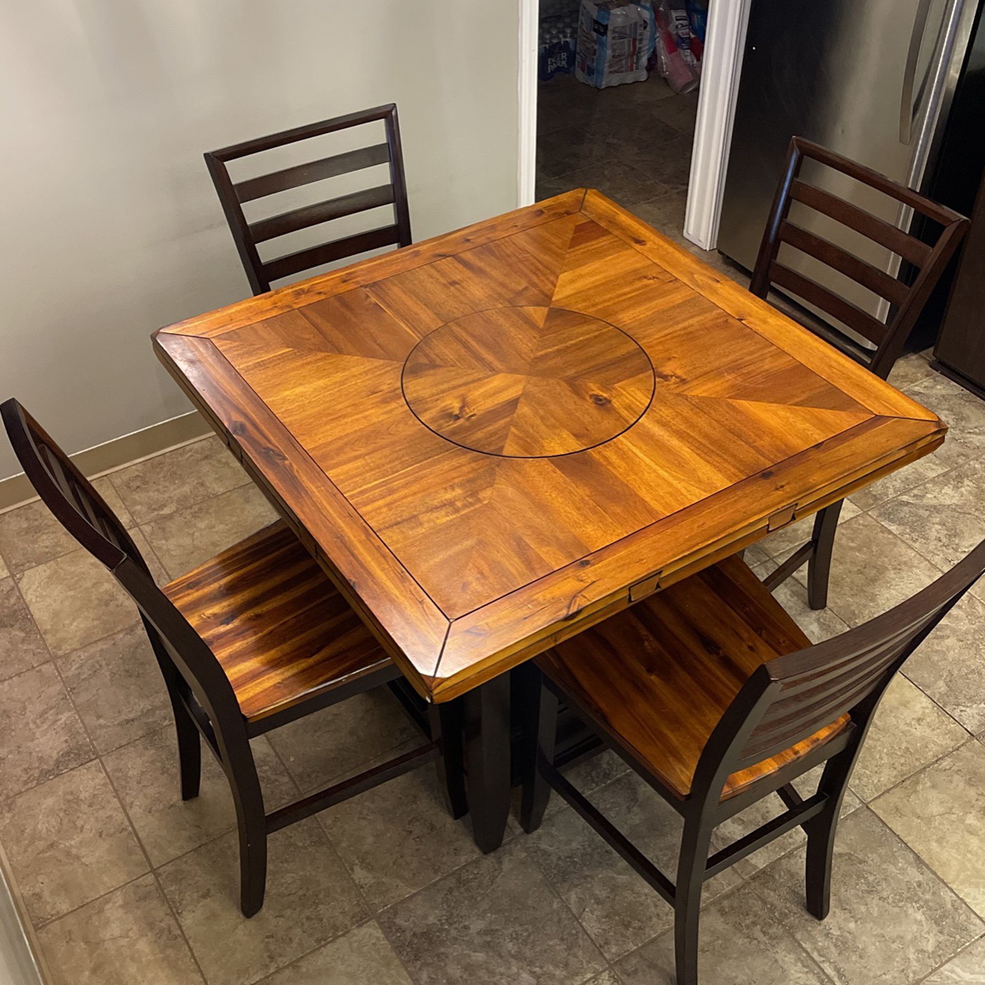 Hard Wood Kitchen Table