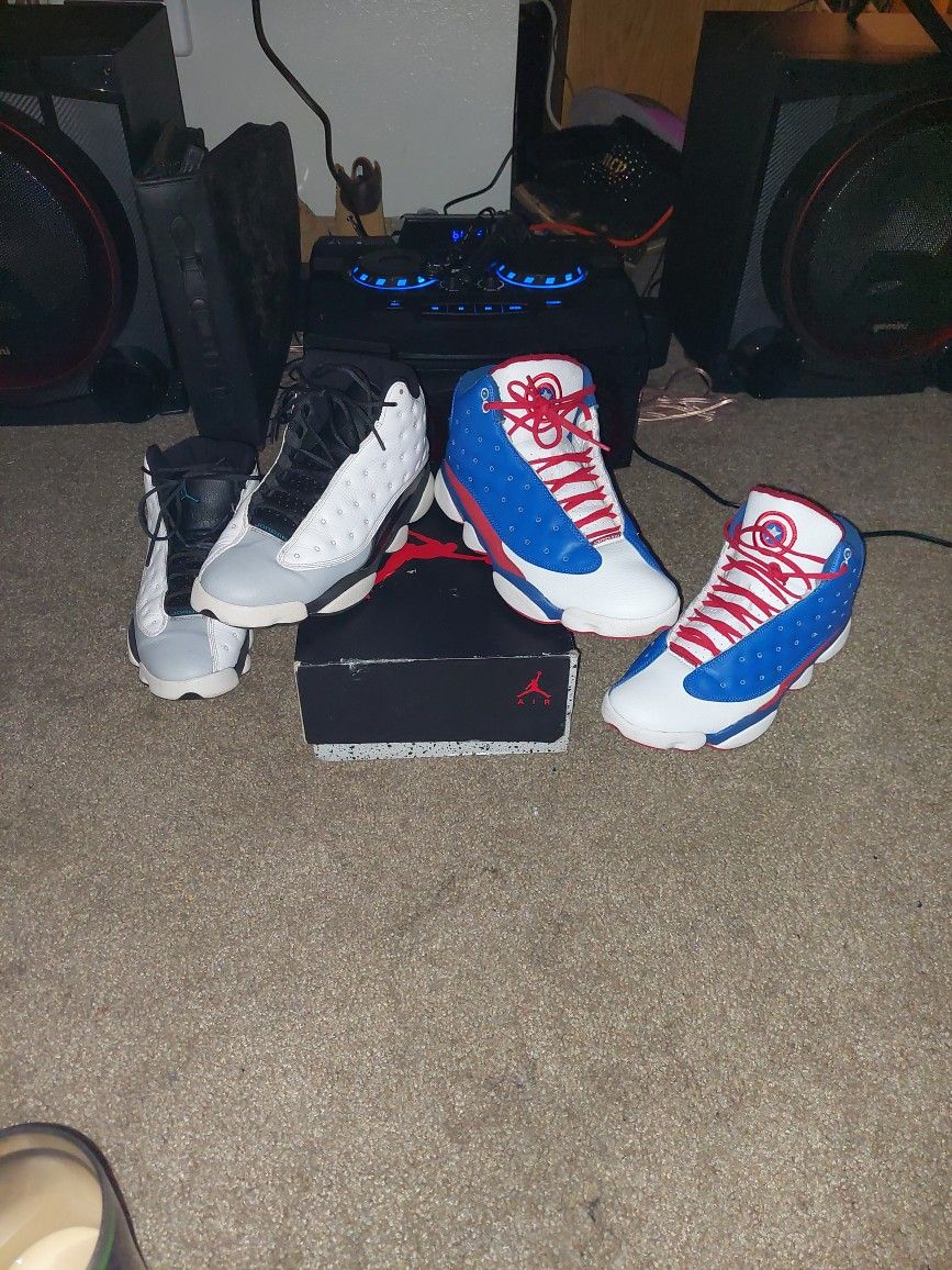 Captain America 13's & The Space Jam 13's Size 10
