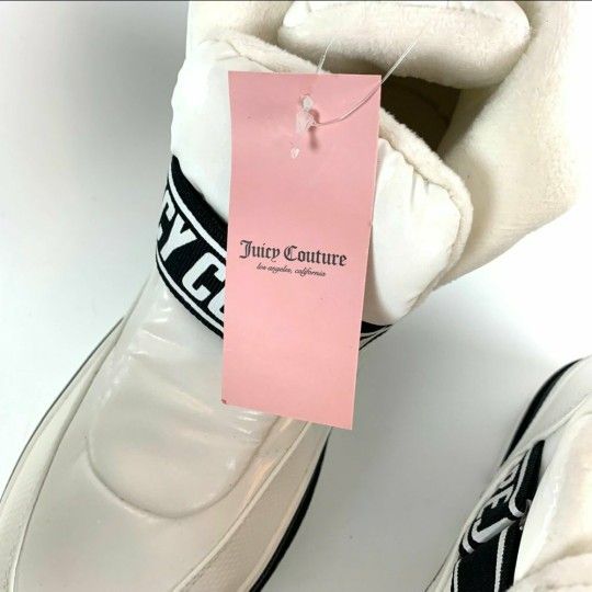 Juicy Couture Women white & Black Boots